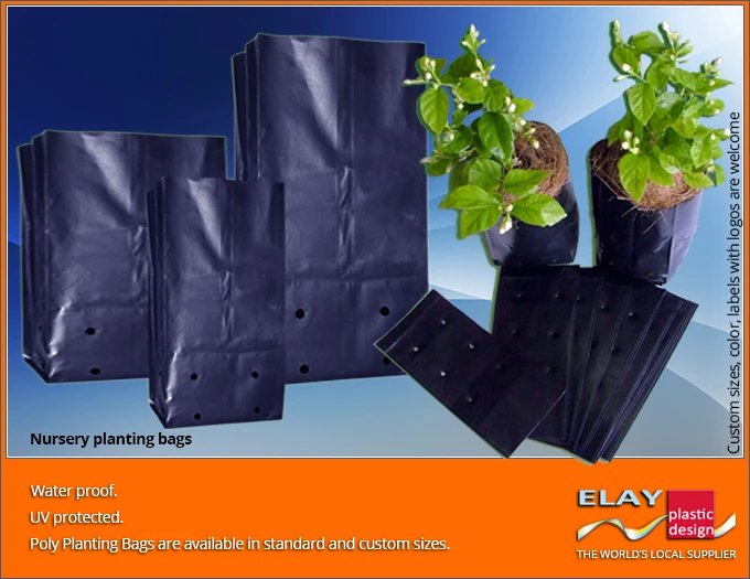 Plastic Planting Bags Plant Nursery Bag Seedling Agricultural Product On Alibaba