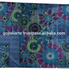 90" X 60" Indian Floral Antique vintage Indian sari kantha quilt blanket gudari handmade kantha reversible bedspread Ralli Decor
