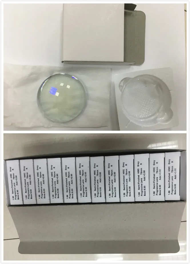 70mm 1.49 Uncoating Cr39 Semifinished Optical Lens Blanks For Rx