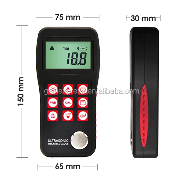 DSY Ultrasonic Thickness Gauge Meter MT150 High Precision Portable Digital OLED Ultrasonic Thickness Gauge 
