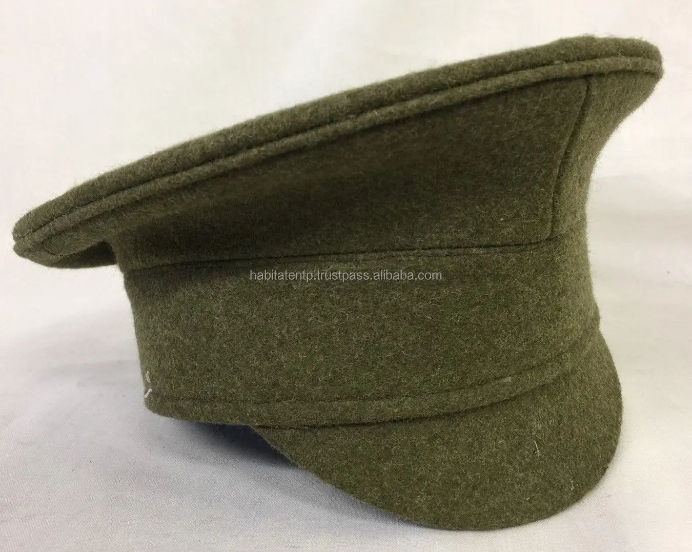 Reproduction Khaki Dress Peaked Service British Military Cap 1945 Great ...