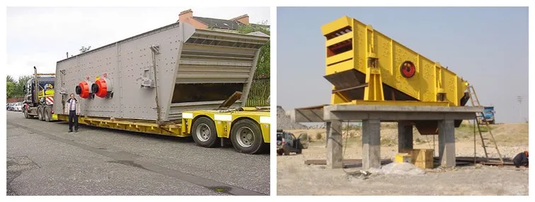 High Efficiency Stone Vibration Sieve Screen 