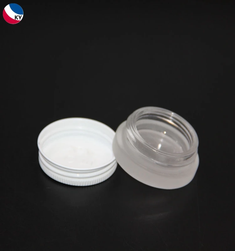 Eyeliner Thick Base Eye Care Glass Jars 7ml Frosted Lip Gloss Eye Glass