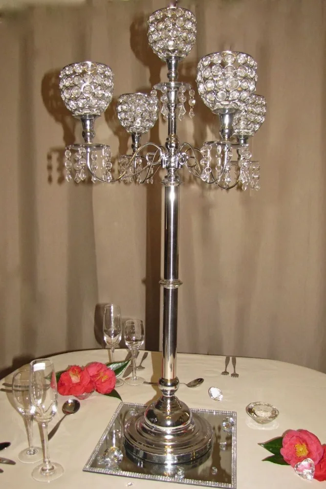 Industrial Modern Seven Arms Candelabra Multiple Size Antique Handmade