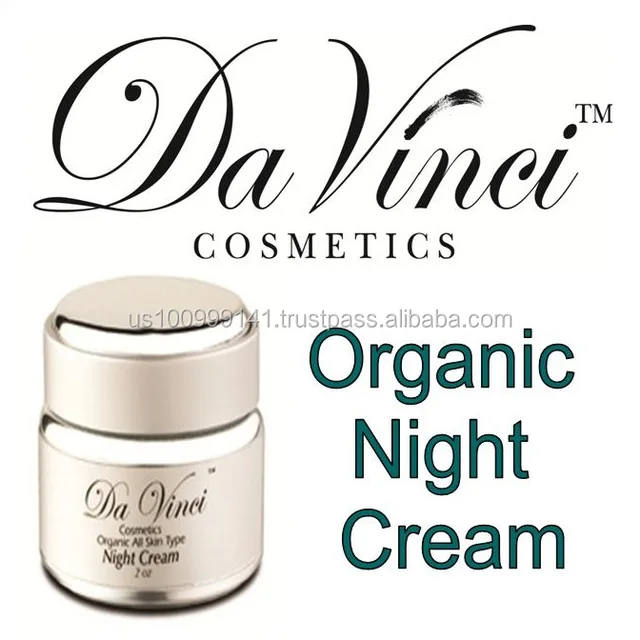 da vinci organic night cream - facial treatment - dermatologist