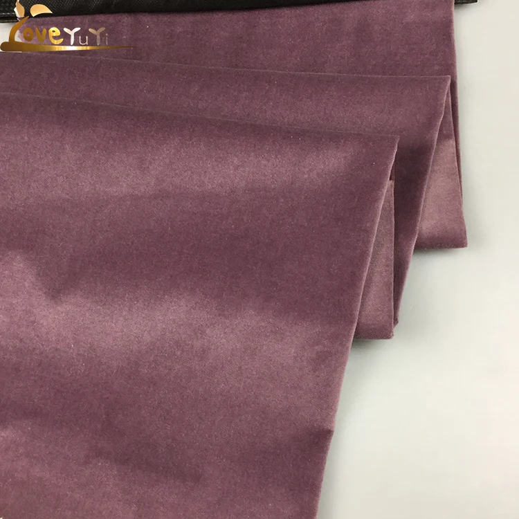 plain woven velvet
