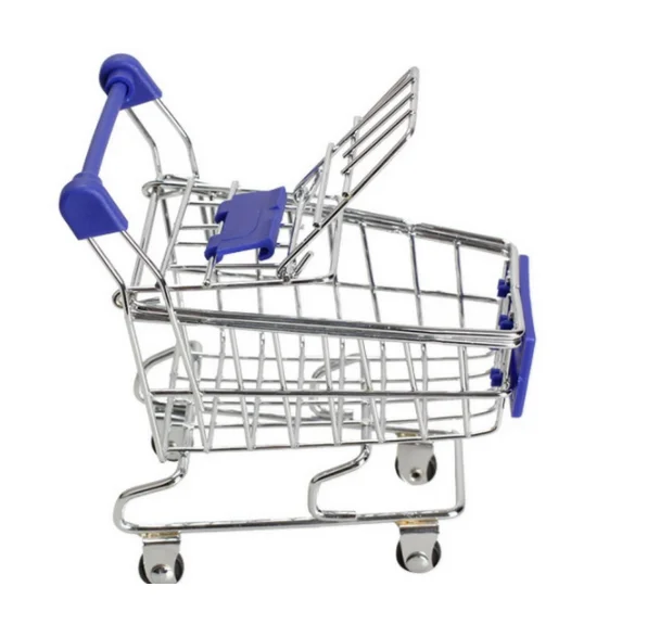 High Quality Promotional Shopping Mini Cart,Trolley Mini Grocery Metal