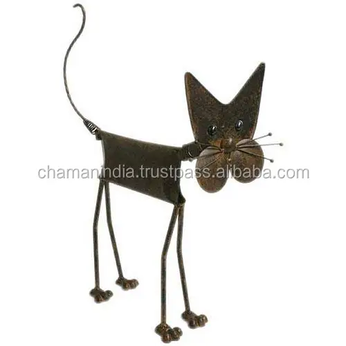 Nuts And Bolts Cat Sculpture Sparkle By Brown Dog Welding Buy Nuts
