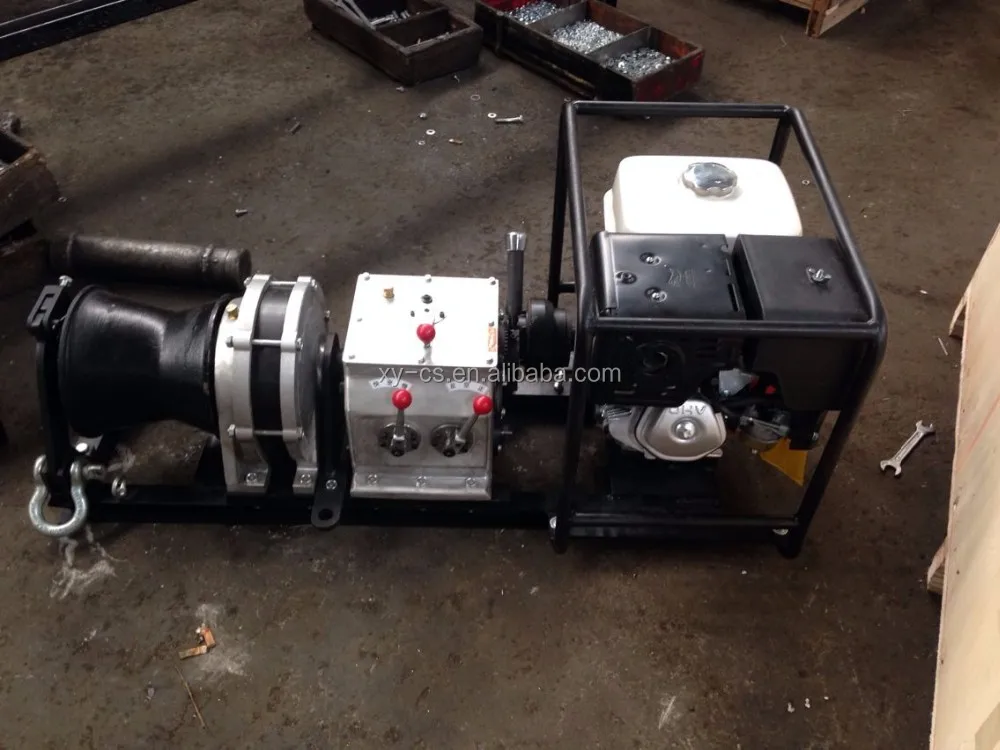 5 Ton Gasoline Powered Capstan Winch Gearbox Buy Gasoline Powered