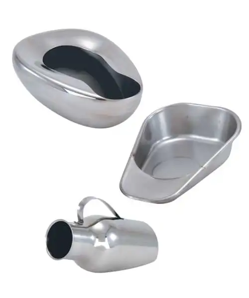 Female Urinal Bed Pane/stainless Steel Urinal Female_ Bedpan Buy
