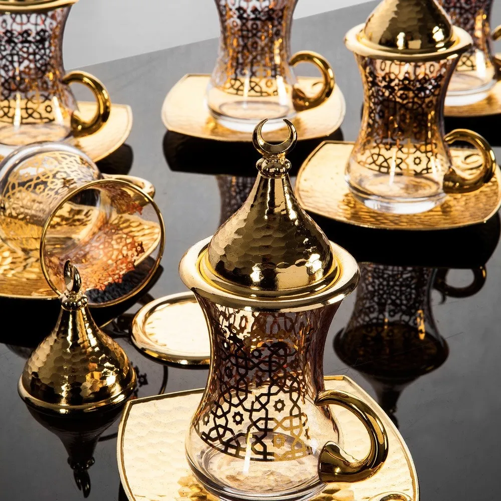 Arabic Tea Cups Set For Six People Buy Turkish Tea Set,Arabic Tea