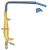 Tebbetts Fiber Optic retractor | Insulated Blade With Teeth | TEBBETTS Breast Augmentation Retractor Insulated Blade