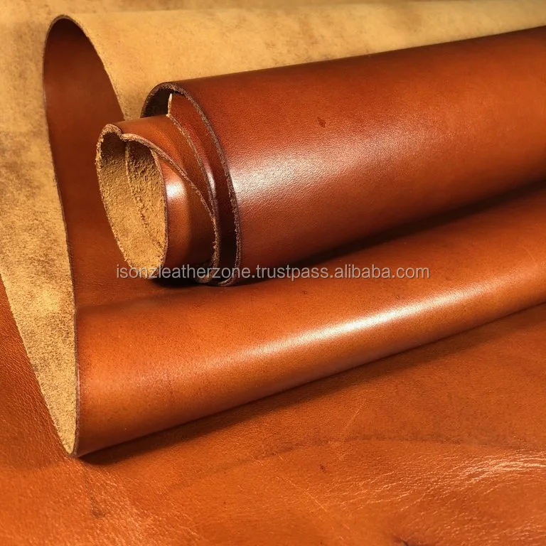 Veg Tan Leather Cow Leather Genuine 