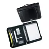 Executive Leather File Folder Bag / Ring Binder File Folder With Flap / A4 Genuine Leather Ring Binder Folder