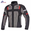 Wholesale Motor Bike Jacket Lather Black Color O Neck Long Sleeve With OEM Services