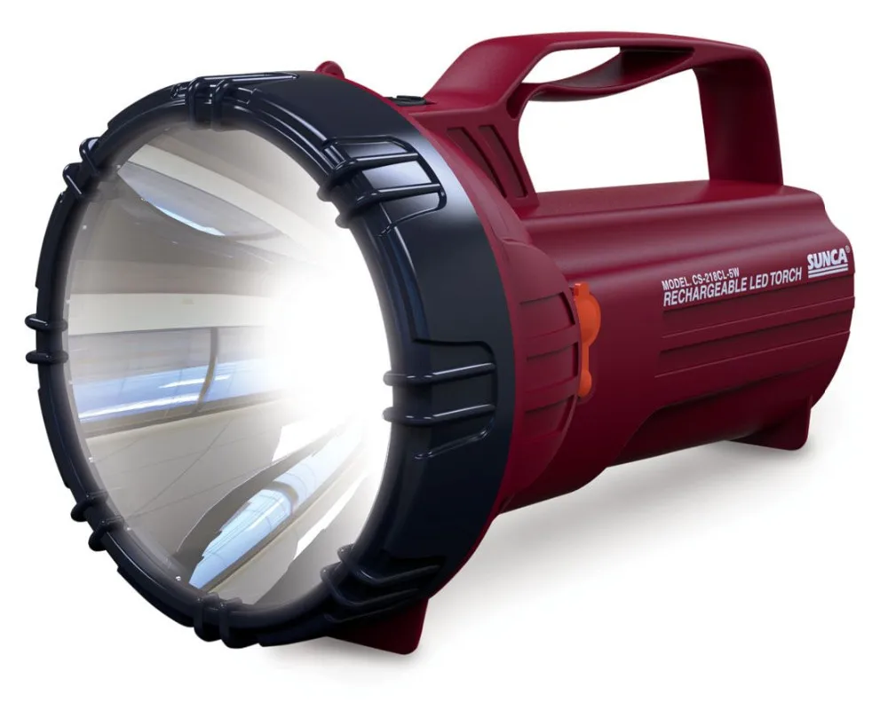 可充电大功率 led 手电筒 (cs-218cl 3 w/5 w)