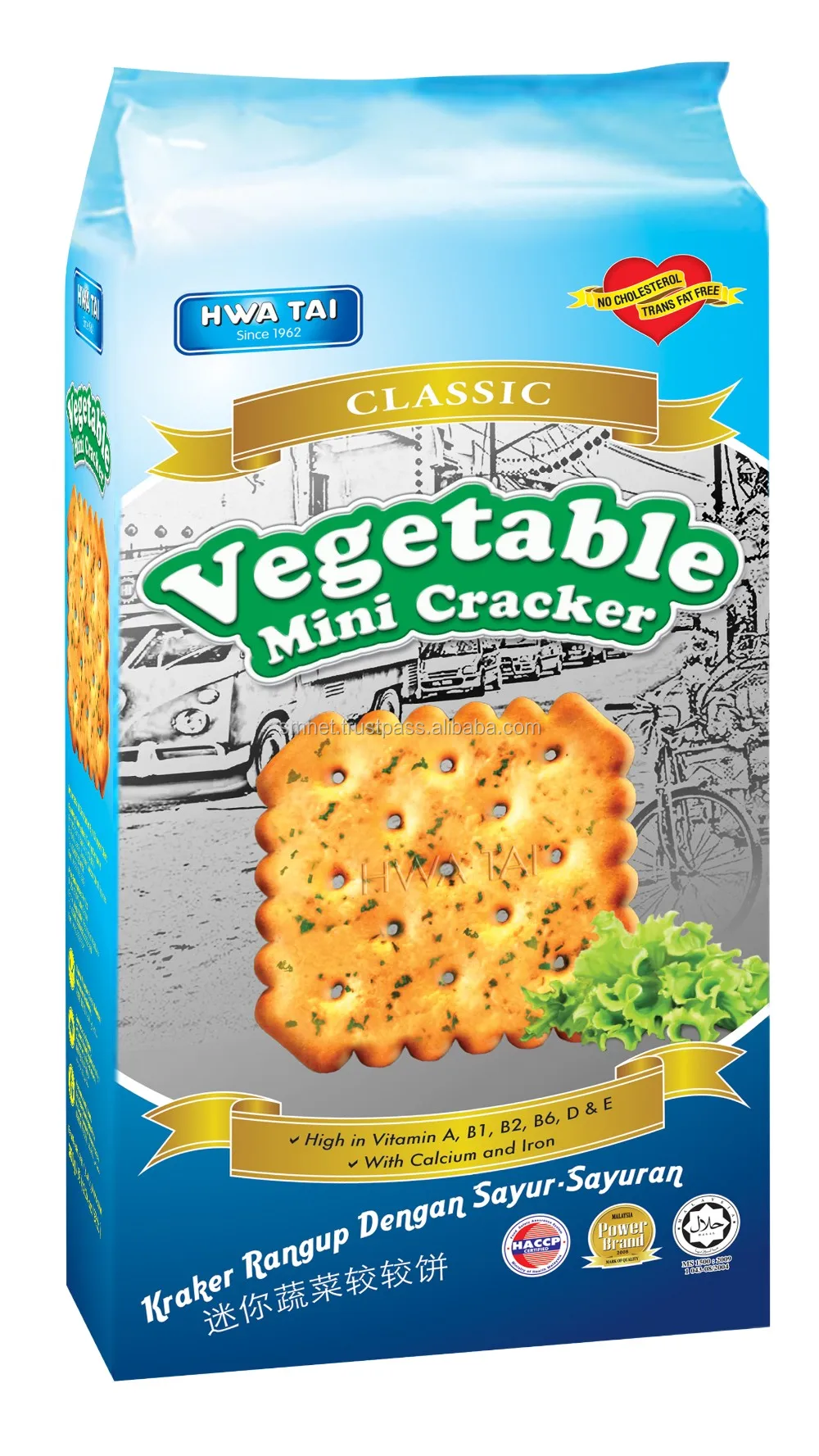 vegetable flavour mini cracker malaysia