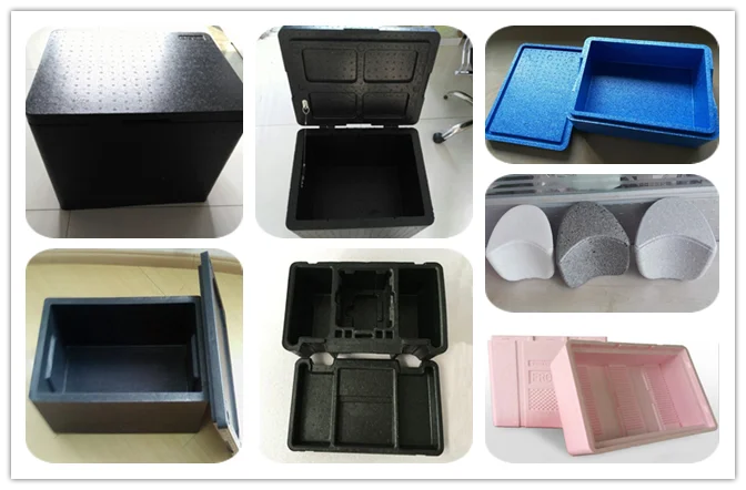 OEM High-end Anti-impact Non-toxic Insulating EPP EPS Portable Foam Cooler Box