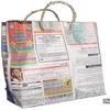 eco-friendly bag recycle shopping newspaper bag