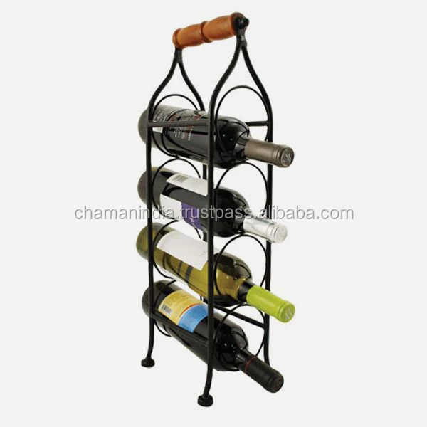 Iron Single Wine Bottle Holder Buy Iron Single Wine Bottle Holder