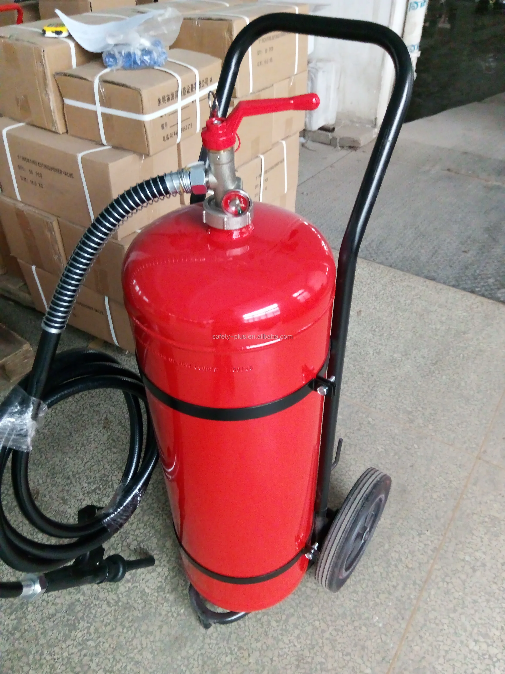 Trolley 50l Foam Fire Extinguishers - Buy Trolley Fire Extinguisher ...