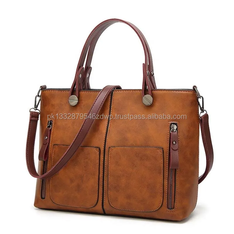 Oem Affordable Ladies Genuine Leather Handbags For Leather Bags Women