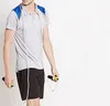 Unisex polyester/cotton blue blank mesh polo t shirts & get Latest Price