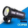 Scuba Underwater 150m Waterproof Video Light With High Power Led Focus Torch