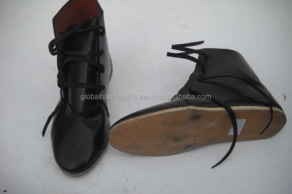 Scarpe Medievali Uomo Stivali Medievali In PU Design Steampunk