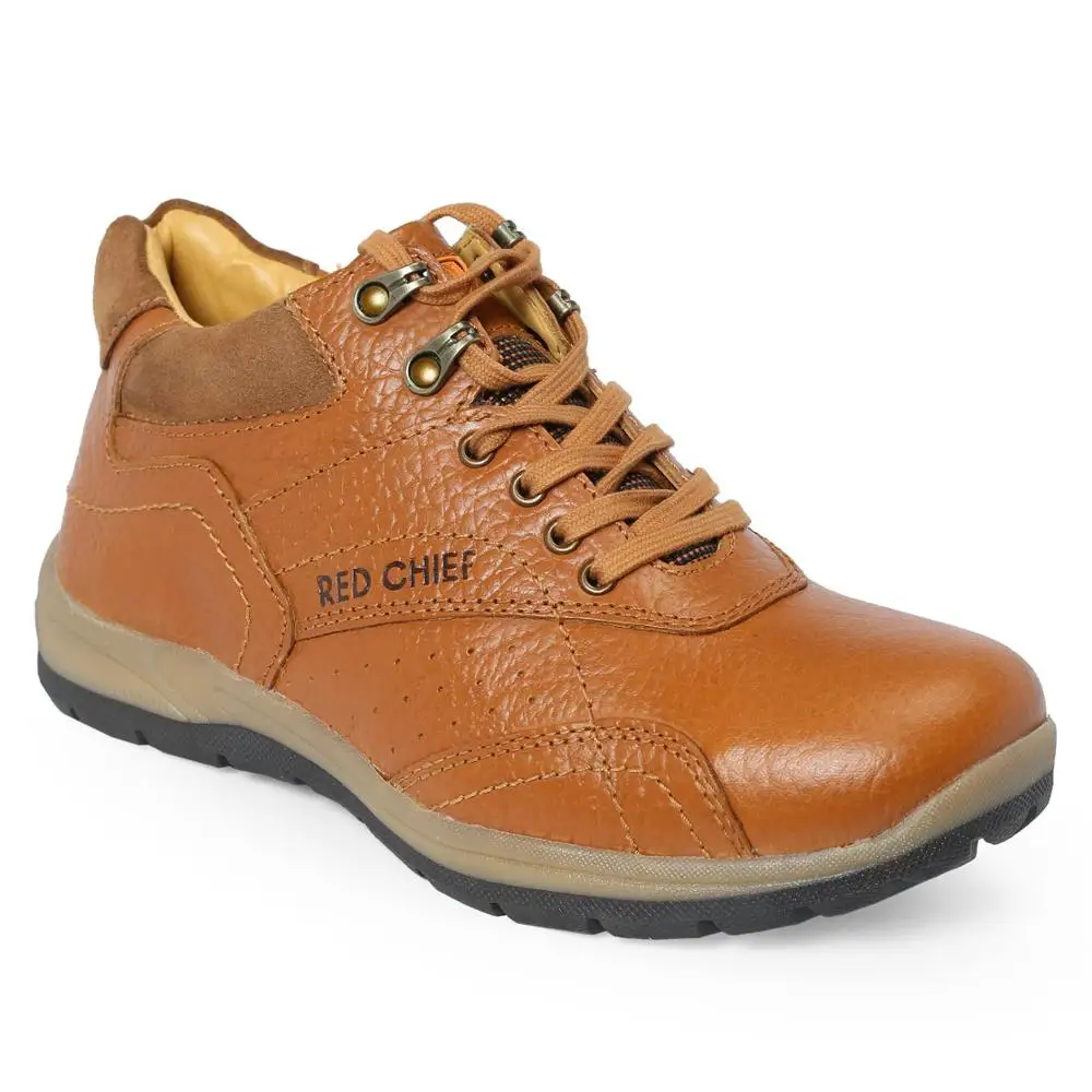 red chief tan casual shoes