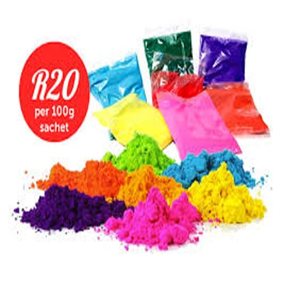 Caribbean Party colored Powder collection