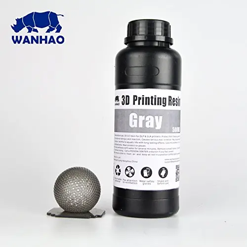 Buy Wanhao Uv Cure 3d Printer Resin Gray 500ml In Cheap Price On