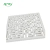 wood plastic screen decking room divider with different beautiful pattern