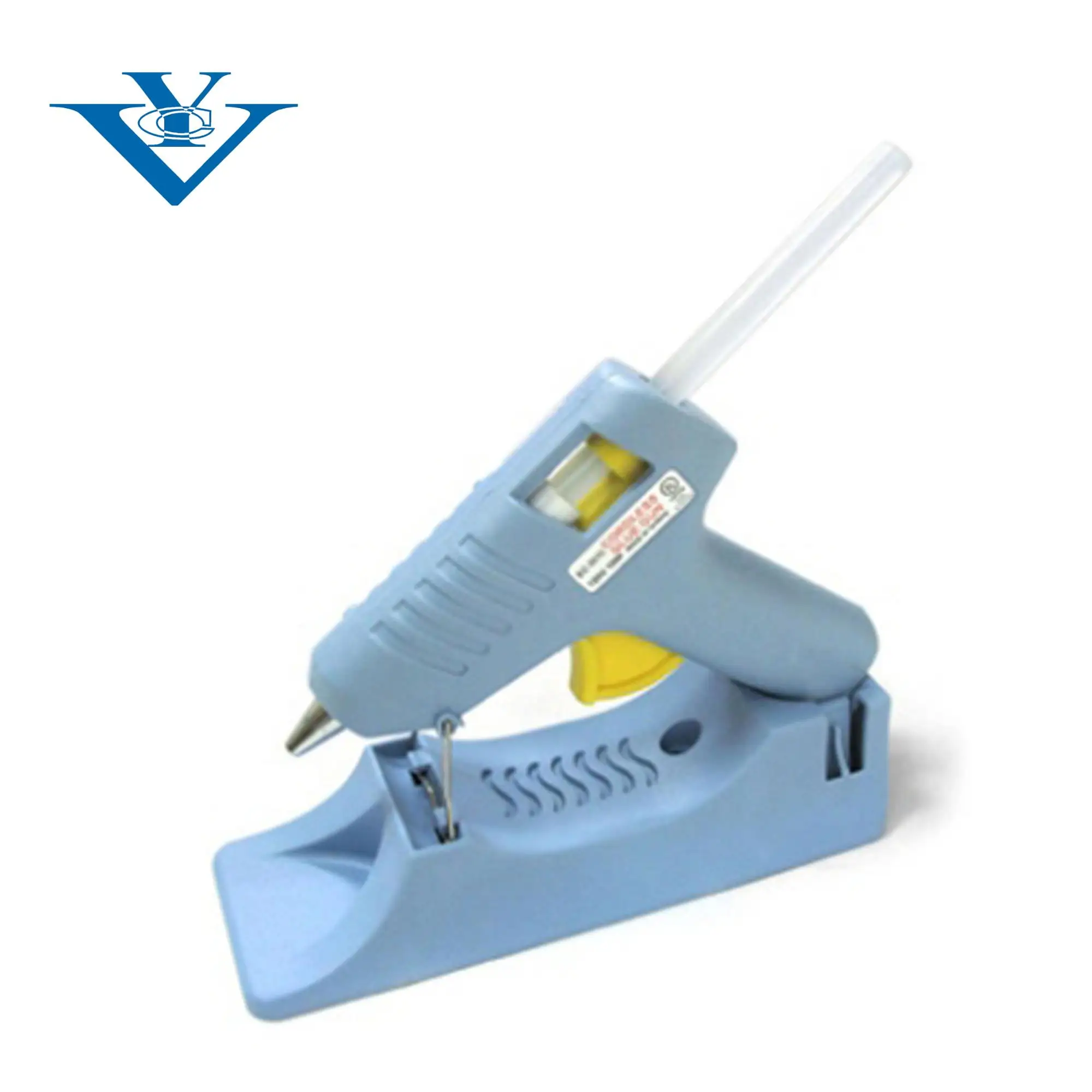 Light Blue Color Cordless Glue Gun With Stand Buy High Quality And