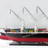 GENERAL CARGO SHIP WITH CRANES CONTAINER SHIP - WOODEN SHIP