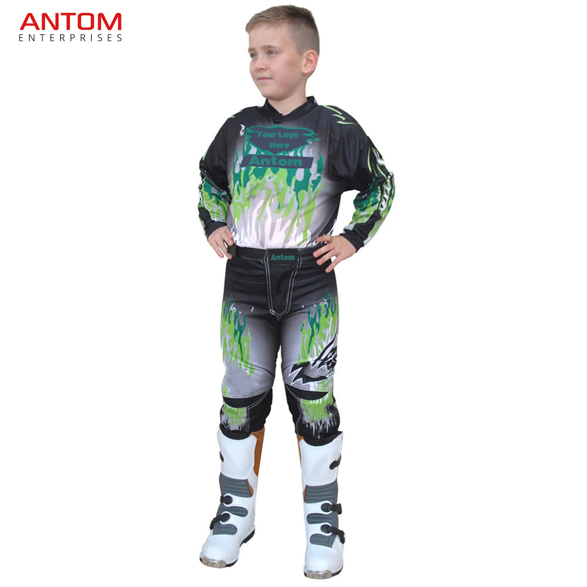 kids motocross suit