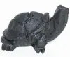 Unique Volcanic Rock Mini Turtle Figurine - Carved Stone Animal Sculpture - Crafts Collectible Home decoration Galapagos Ecuador