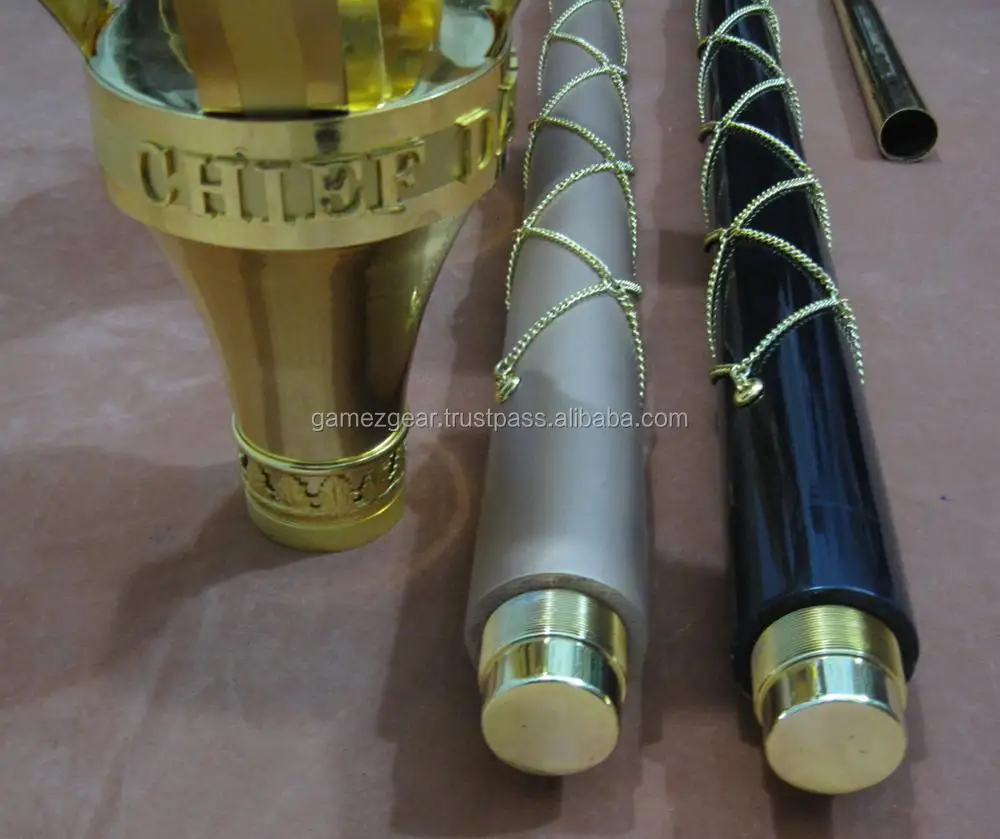 Ceremonial / Drum Major Mace Poles / Custom Mace Poles Buy Religious