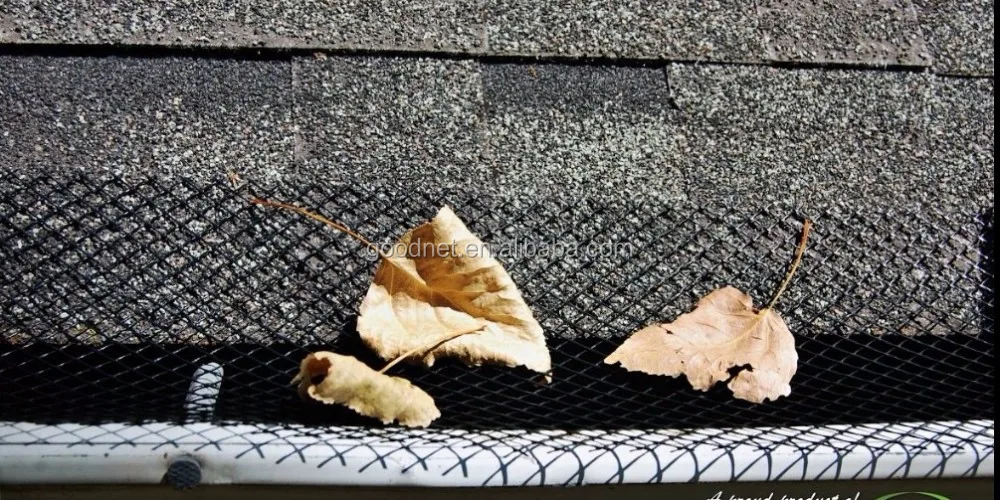 Lowes Plastic Gutter Guard Leaf Filter / Gutter Mesh Leaf Guards Buy