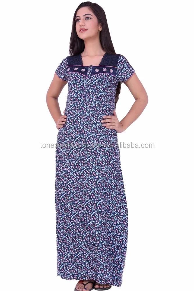 Indian nighty dress image Indian nighty dress image