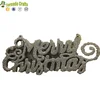 For Home Decorations Flash Plastic Merry Christmas Hanging Decoration Ornaments Craft