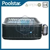 Inflatable portable spa in special square design, with motor included / outdoor spa for 4 persons