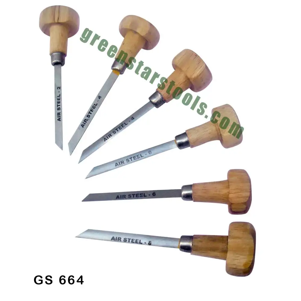 Jewellery Goldsmith Tools Hand Graver Set With Wooden Handle Buy