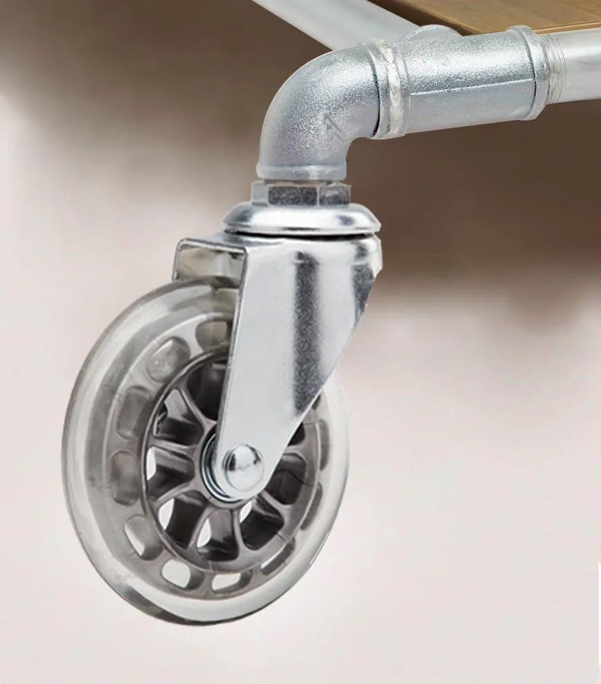 Cce Caster 4 X 1 Inch Pvc Furniture Pipe Pu Caster Trolley Wheels Buy