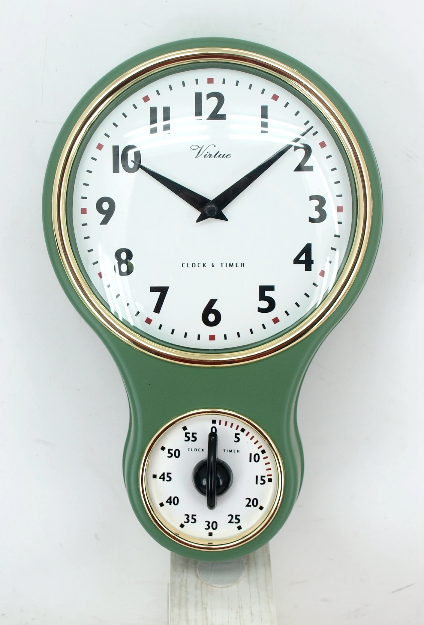 May Time Silent Wall Clock Alarm Clock For Kitchen Room Decoration