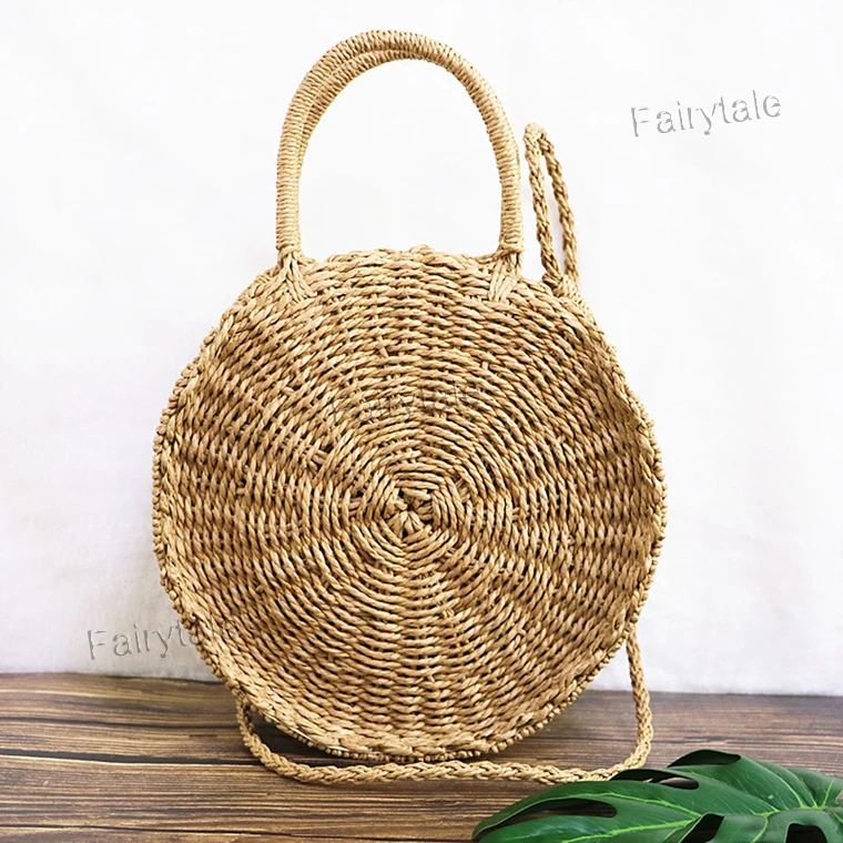 Straw Beach Bag