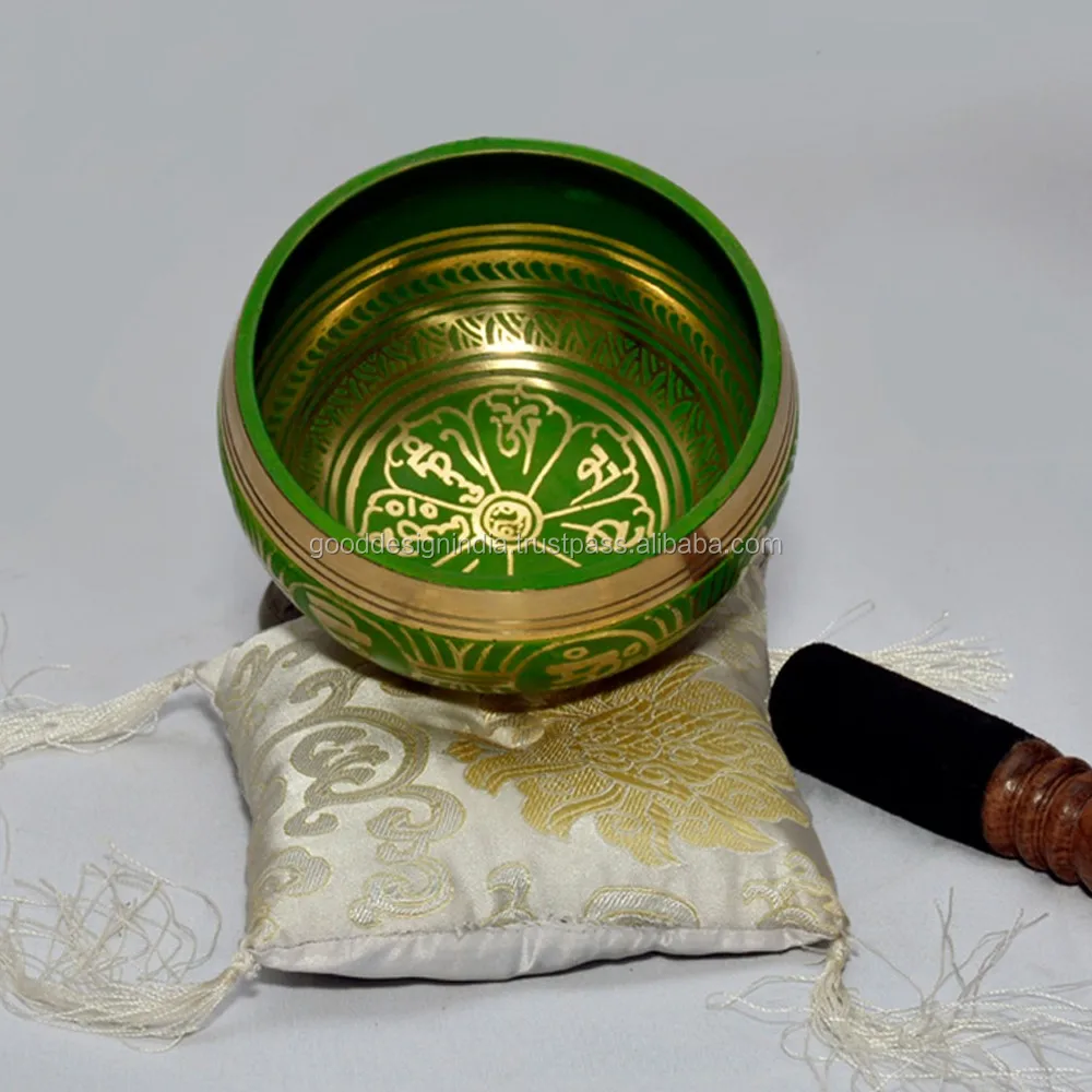 Singing Bowl Set Of 3 Pieces Indian Wholesale Item High Quality Metal