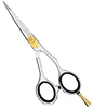 Professional Razor Edge Hair Cutting Scissors/Shears Finger Inserts and Adjustment Tension Screw, Hand-Sharpened Cutting Edges