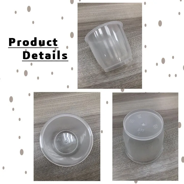 Cheap Disposable Plastic Desserts Pudding Cup Buy Food Grade Round
