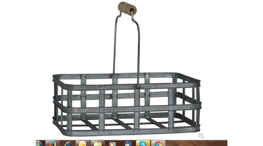 Galvanized Metal Caddy With Handle Buy Metal Utensil Caddy,Metal